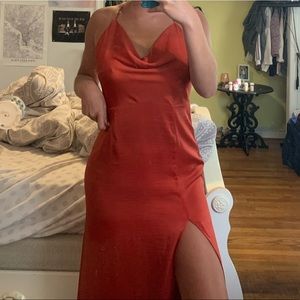 FOREVER21 Long Flowy summer/ spring formal dress